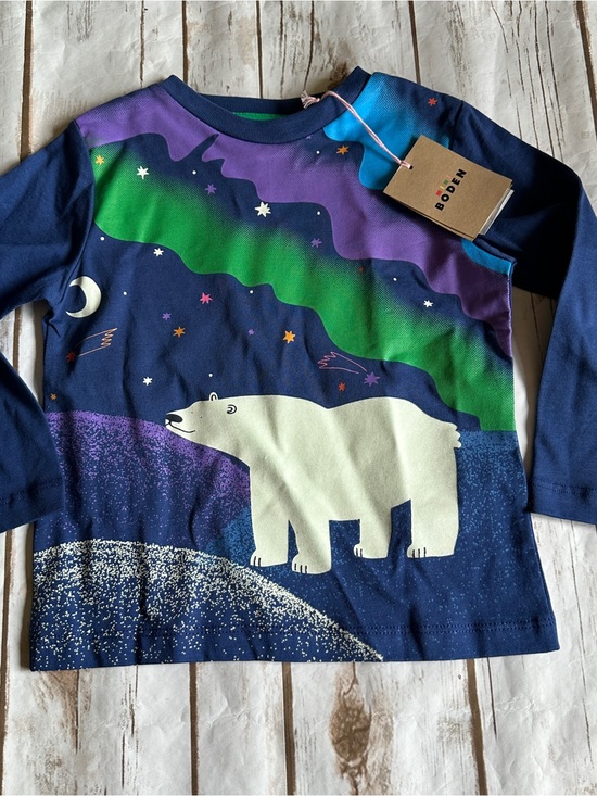 Mini Boden Other - Mini Boden unicorn shirt nwt 2/3